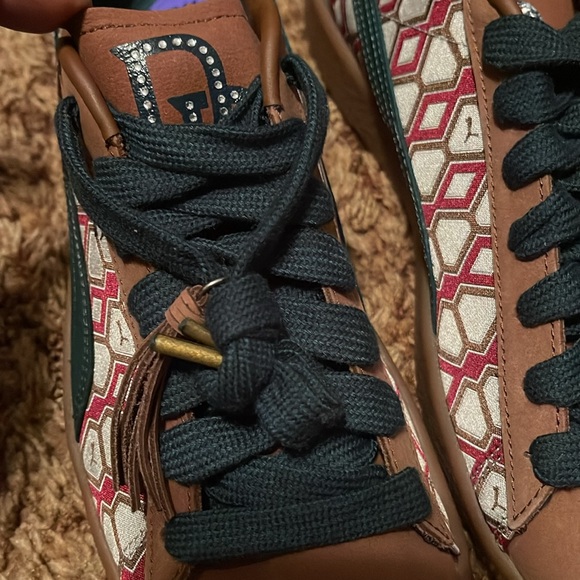 Men’s NWOT Rare Puma x Dapper Dan Suede shoes size US 11.5 - Picture 3 of 8